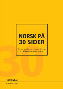omslag lavoppl norsk paa 30 sider